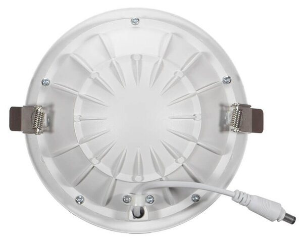 Faro LED da incasso Rotondo Luce INDIRETTA 12W Foro Ø130mm Colore Bianco Caldo 3.000K