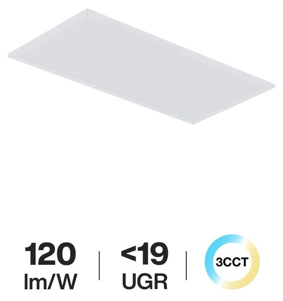 Pannello LED 60x30 32W CCT Bianco Variabile UGR19 con driver Philips Colore Bianco Variabile CCT