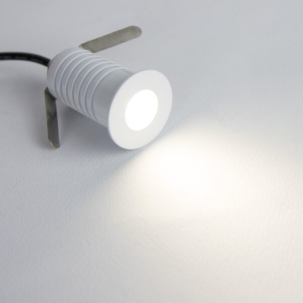 Faretto Segnapasso LED 3W IP67 Bianco - Professional Colore Bianco Caldo 2.700K