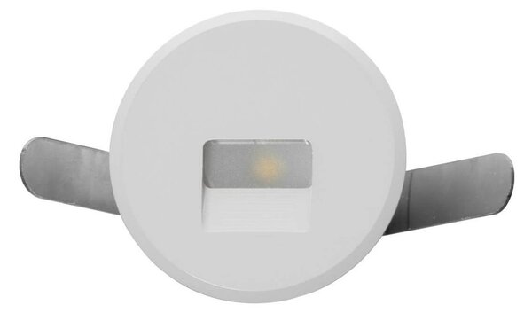 Faretto LED Bianco 1W IP67 Professional - per Gradini Colore Bianco Caldo 2.700K