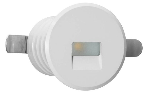 Faretto LED Bianco 1W IP67 Professional - per Gradini Colore Bianco Caldo 2.700K
