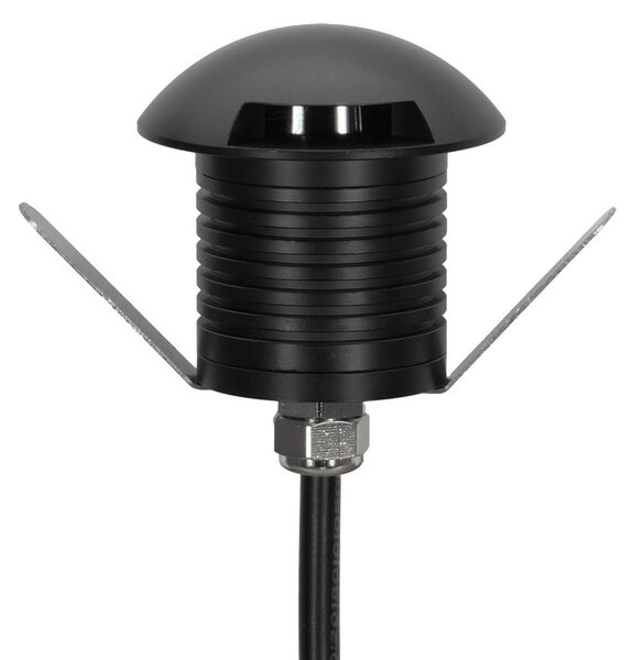 Faretto 3W Monodirezione IP67 Nero - Professional Colore Bianco Caldo 2.700K