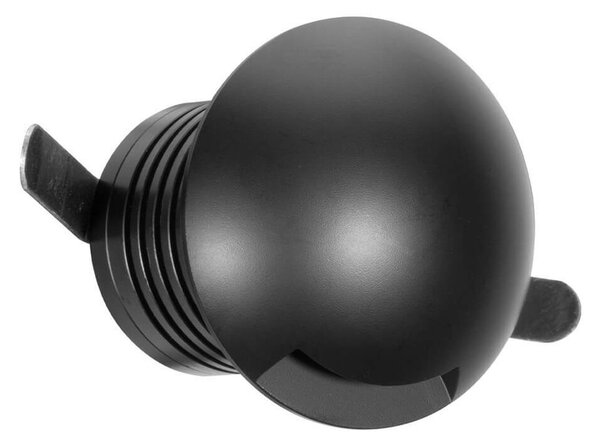 Faretto 3W Monodirezione IP67 Nero - Professional Colore Bianco Caldo 2.700K