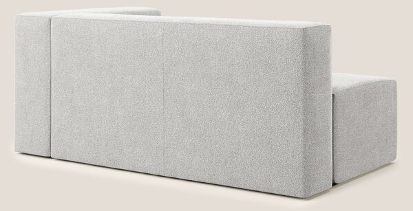 Nettuno modulo angolo/laterale maxi in morbido tessuto bouclè T07 grig