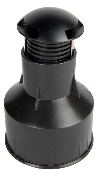 Faretto LED 3W Tridirezionale IP67 Nero - Professional Colore Bianco Caldo 2.700K
