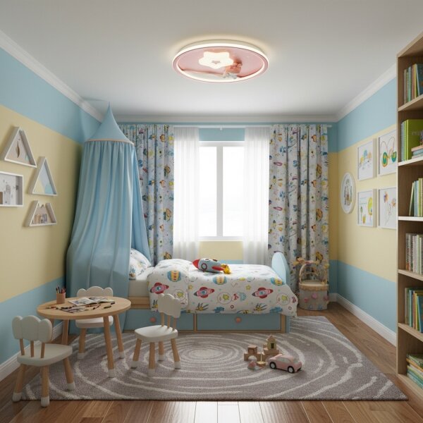 Brilagi - LED dimmerabile, plafoniera per cameretta BUNNY LED/83W/230V 3000-6000K + telecomando