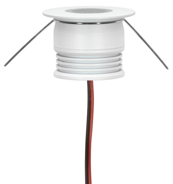 Faretto Segnapasso LED 3W IP44 Bianco 25° 220V Colore Bianco Caldo 3.000K