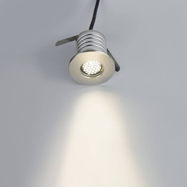 Segnapasso LED 3W IP67 Anti-Abbagliamento Professional Colore Bianco Naturale 4.000K
