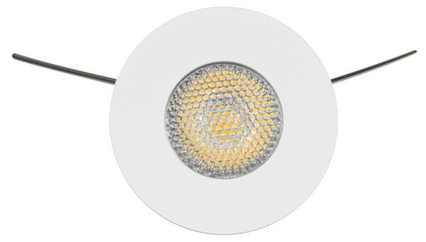 Faretto Segnapasso LED 3W IP44 Bianco 25° 220V Colore Bianco Caldo 3.000K