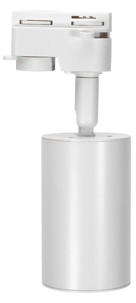 Faretto GU10 per binario Monofase - Bianco - Orientabile