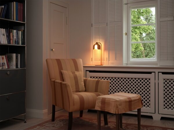 Osram - Lampada da tavolo DECOR COROLLE 1xG9/20W/230V arancione
