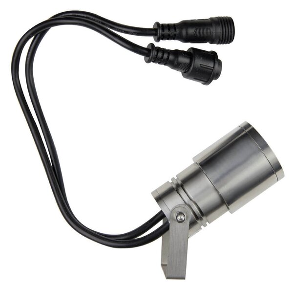 Faretto LED 5W RGB DMX512 per Piscine e Fontane IP68 CREE - Professional Colore RGB