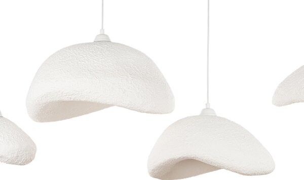 Brilagi - Lampadario a sospensione con cavo WABI SABI 4xE27/40W/230V bianco