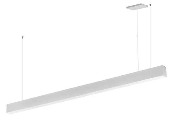Lampada Lineare LED a Sospensione 55W 150cm bianca con driver Philips