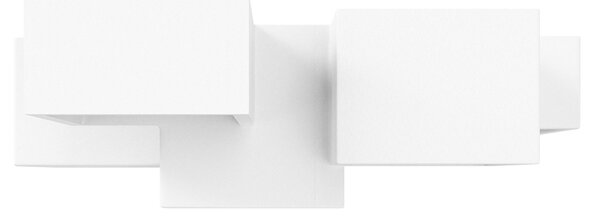 Applique da Soffitto in Gesso Pitturabile 5xGX53 - Serie ESSENZA