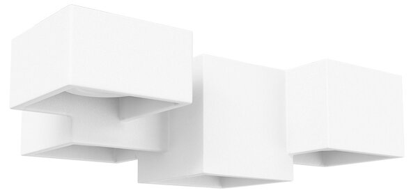 Applique da Soffitto in Gesso Pitturabile 5xGX53 - Serie ESSENZA