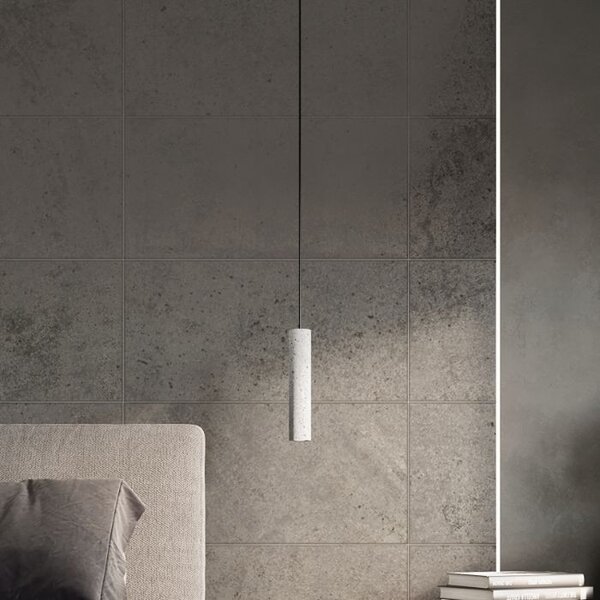 Lampadario a Sospensione in Cemento Leggero LUVO 1 GU10 da interno