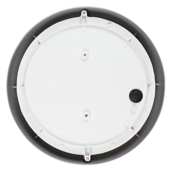 Plafoniera da Esterno E27 Grigia IP54 Ø258mm Colore Grigio