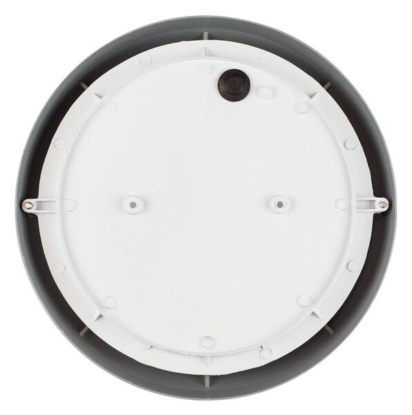 Plafoniera da Esterno E27 Grigia IP54 Ø258mm mod. Palpebra Colore Grigio