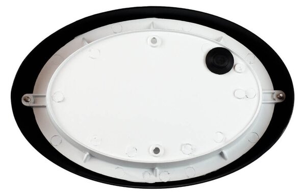 Plafoniera E27 IP54 Nera 214x142mm Colore Nero