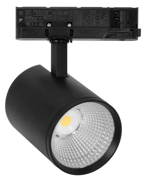 Faro LED 12W-40W Binario Trifase CRI90 110lm/W UGR19 45° - KGP Electronics GmbH driver Colore Bianco Naturale 4.000K