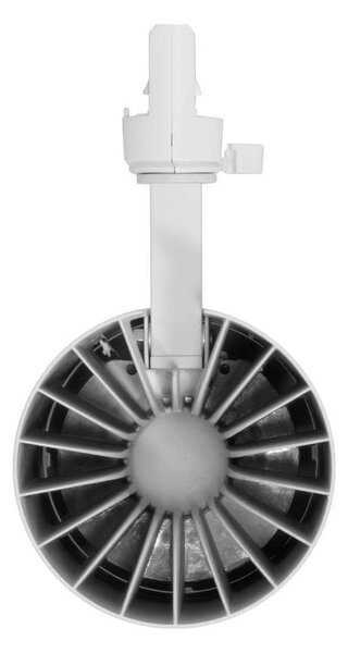Faro LED 12W-40W Trifase Bianco CRI90 UGR19 45° - KGP driver Colore Bianco Naturale 4.000K