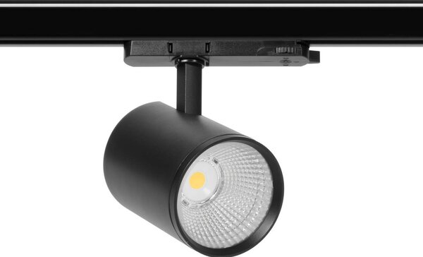 Faro LED 12W-40W Binario Trifase CRI90 110lm/W UGR19 45° - KGP Electronics GmbH driver Colore Bianco Naturale 4.000K