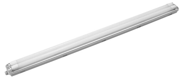 Plafoniera IP66 per 2 tubi LED 120cm - (Unilaterale) - Serie Professional