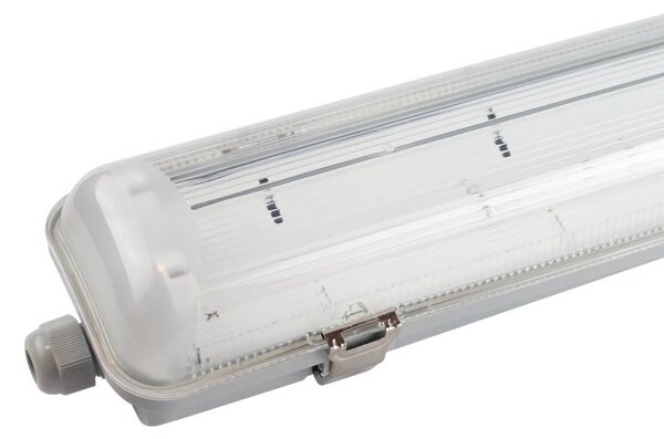 Plafoniera IP66 per 2 tubi LED 120cm - (Unilaterale) - Serie Professional