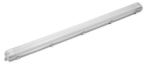 Plafoniera IP66 per 2 tubi LED 120cm - (Unilaterale) - Serie Professional