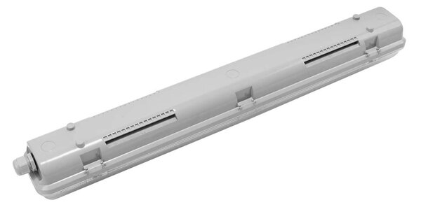 Plafoniera IP66 per 2 tubi LED 60cm - (Unilaterale) - Serie Professional
