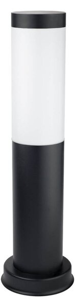 Paletto da Giardino 40cm Acciaio Inox NERO IK06 IP54 base E27