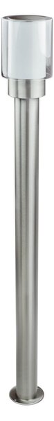 Paletto da Giardino 100cm acciaio INOX IK06 IP54 - base E27
