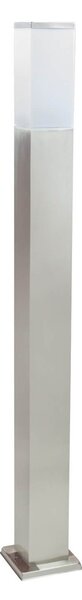 Paletto da Giardino 100cm acciaio INOX IK06 IP54 base E27