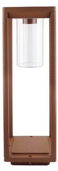 Paletto Lanterna CORTEN 50cm E27 - SERIE VIMO -