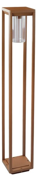 Paletto Lanterna CORTEN 100cm E27 - SERIE VIMO -