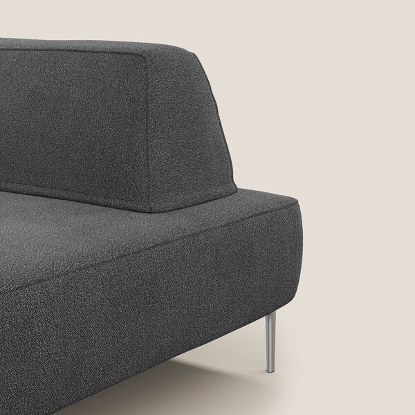 Newton poltrona modulare con schienali movibili T07 antracite