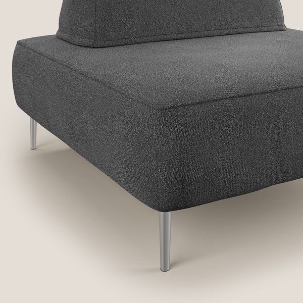 Newton poltrona modulare con schienali movibili T07 antracite