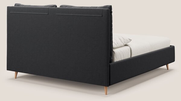Nathan letto contenitore con cuscini regolabili con tasche in microfib