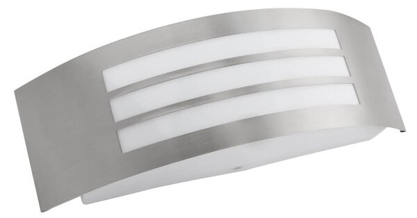 Applique Policarbonato e Acciaio INOX 1 x E27