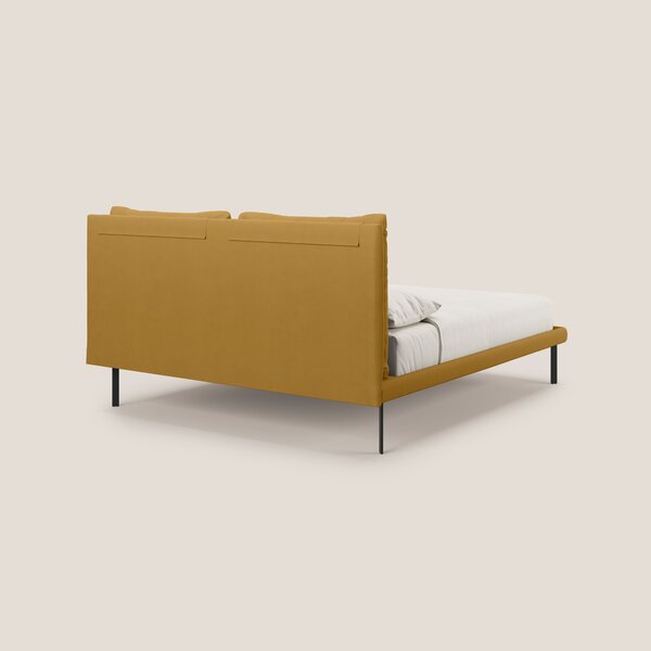 Giselle letto moderno con cuscini testata regolabili con tasche in mic