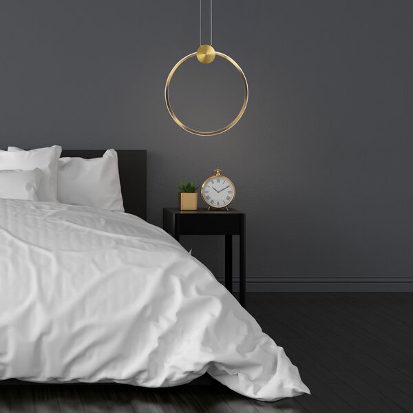 Lampada da soffitto LED APP1400-CP OLD GOLD 50cm