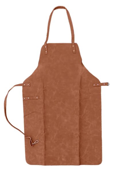 Grembiule per BBQ 81x56 cm in Cuoio di Prima Qualità