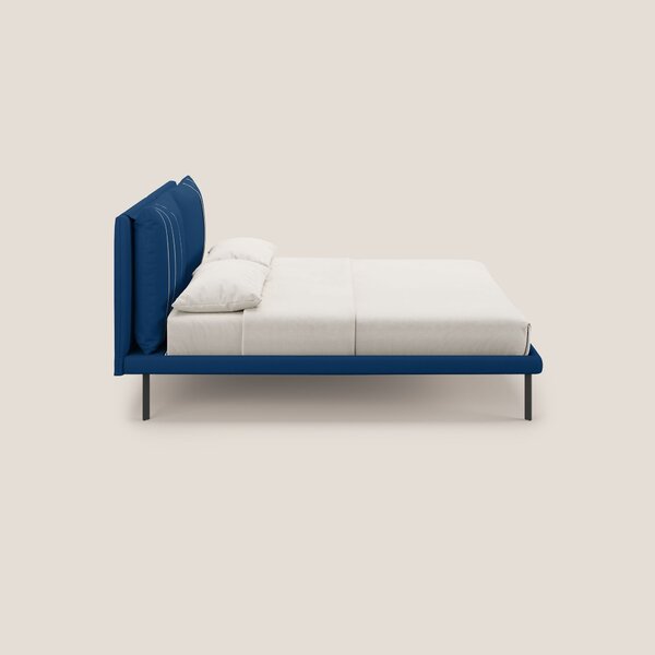 Giselle letto moderno con cuscini testata regolabili con tasche in mic