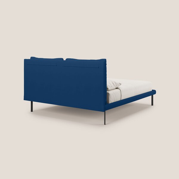 Giselle letto moderno con cuscini testata regolabili con tasche in mic