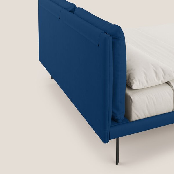 Giselle letto moderno con cuscini testata regolabili con tasche in mic