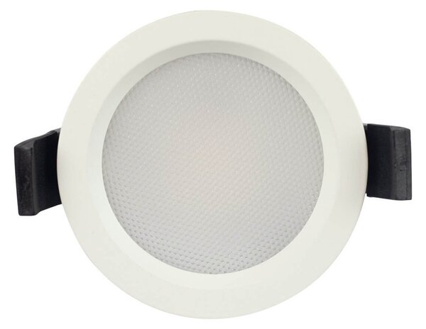 Faro LED incasso 10W foro ø85 UGR19 110lm/W - Dimmerabile Colore Bianco Caldo 2.700K