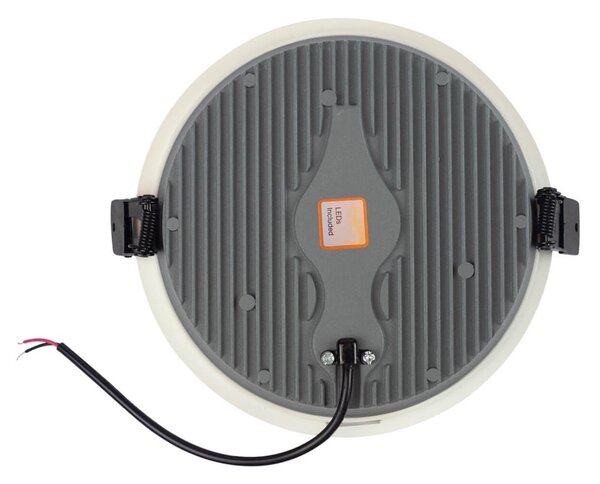 Faro LED incasso 20W foro ø157 UGR19 110lm/W - Dimmerabile Colore Bianco Caldo 3.000K
