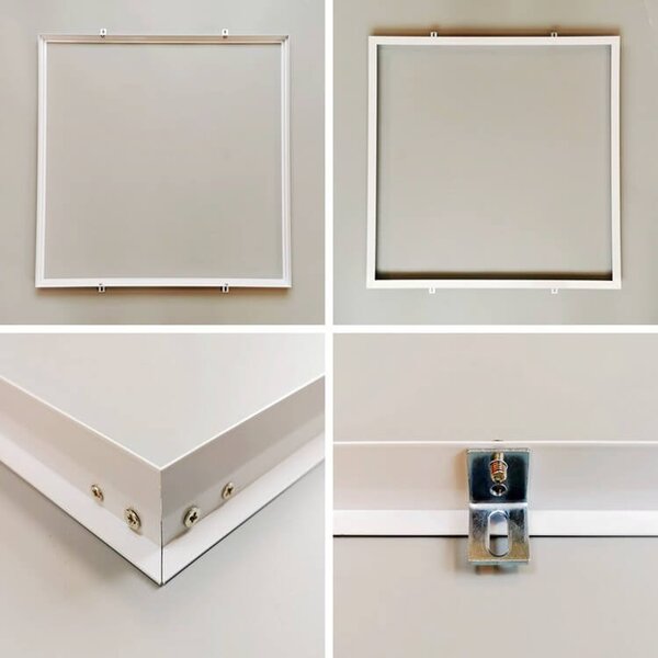 Cornice Incasso per Cartongesso Pannelli LED 60x60