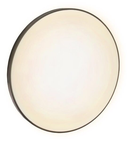 Plafoniera LED 32W IP54 Bianco Variabile CCT Ø380mm Doppia Cornice